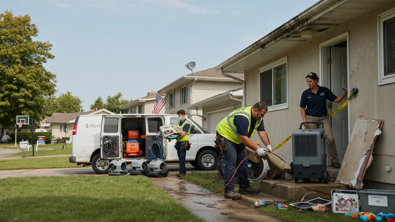 Water Damage Restoration in Pleasant Plain, OH near me